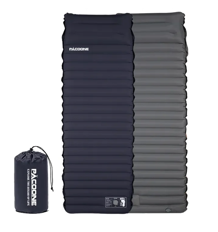 Ultralight selvoppustelig campingmadras med indbygget pumpe – Eryx