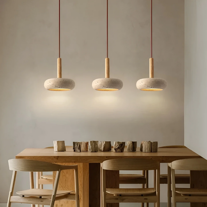 LED Retro japansk loftlampe - TranquilHalo