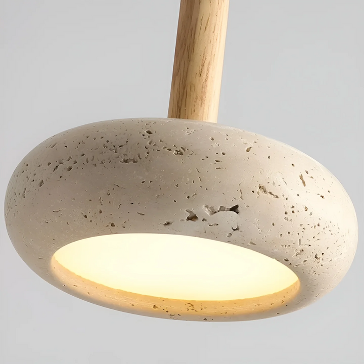 LED Retro japansk loftlampe - TranquilHalo