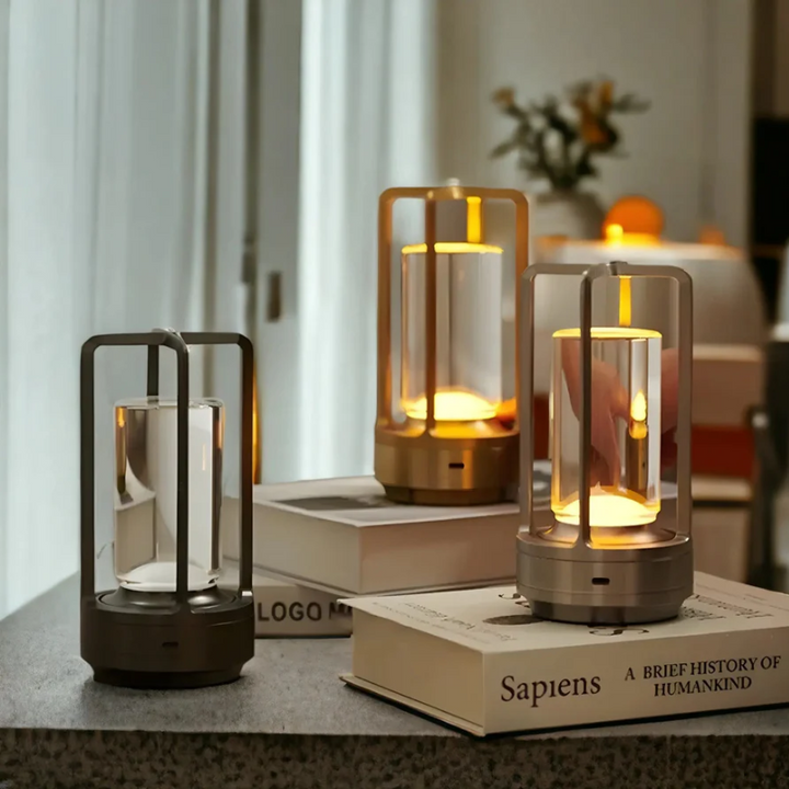 Skandinavisk Trådløs LED-bordlampe - NordicaGlow