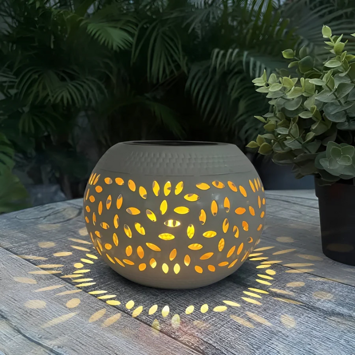 Plettet Solcelledrevet Havebelysning - LumoPattern