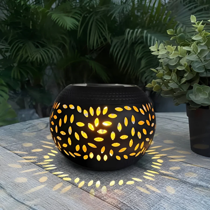 Plettet Solcelledrevet Havebelysning - LumoPattern