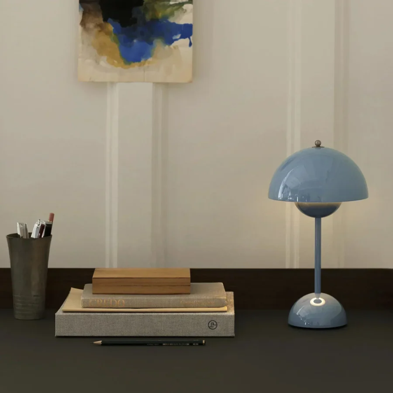 Moderne berøringsfølsom bordlampe - LumiTouch