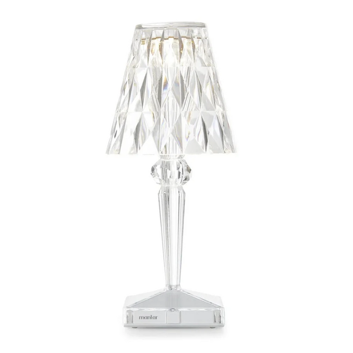 Chic Bordlampe med Krystaldesign - CrystalLuxe