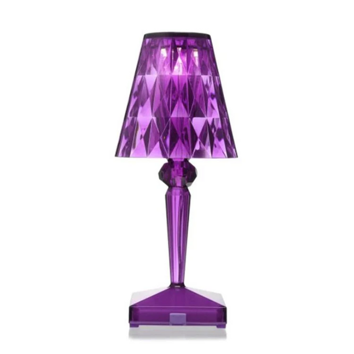 Chic Bordlampe med Krystaldesign - CrystalLuxe