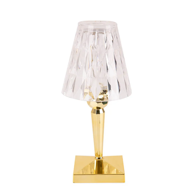 Chic Bordlampe med Krystaldesign - CrystalLuxe