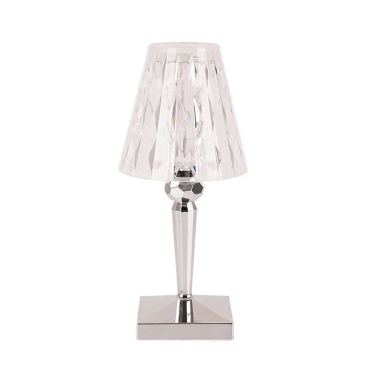 Chic Bordlampe med Krystaldesign - CrystalLuxe