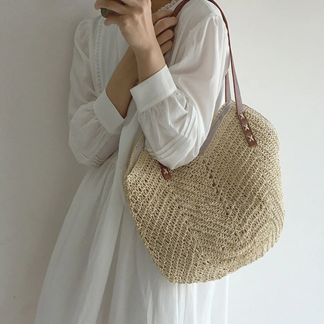 Stilfuld skuldertaske til damer - BreezeWoven