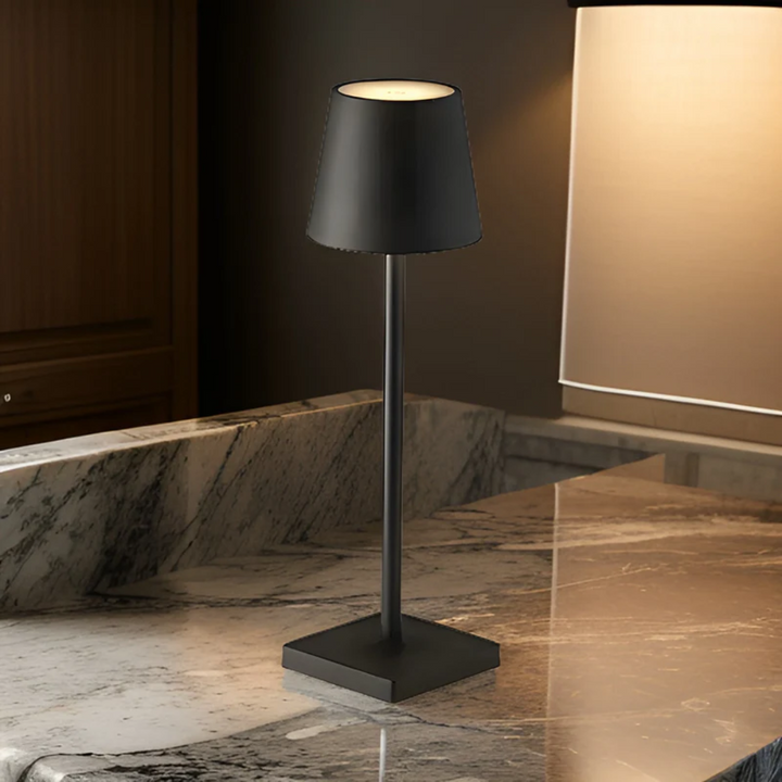 Multifunktionel Trådløs Genopladelig Bordlampe - NordicAura