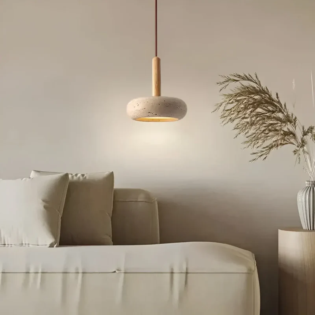 LED Retro japansk loftlampe - TranquilHalo