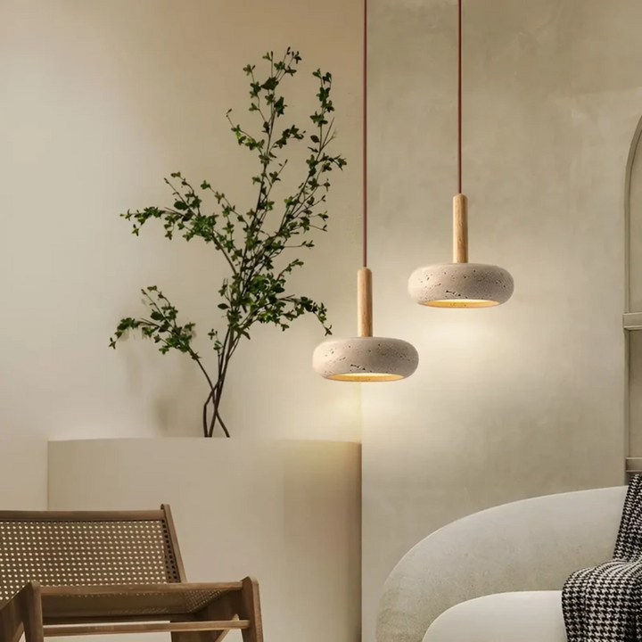 LED Retro japansk loftlampe - TranquilHalo