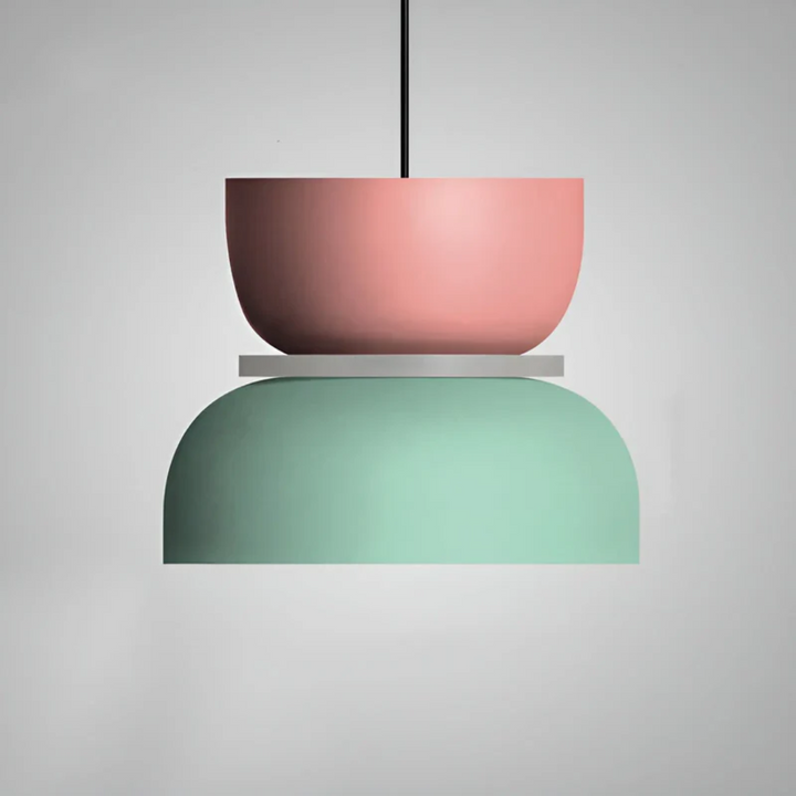 Farverig og trendy macaron LED-hængelampe - VividGlow