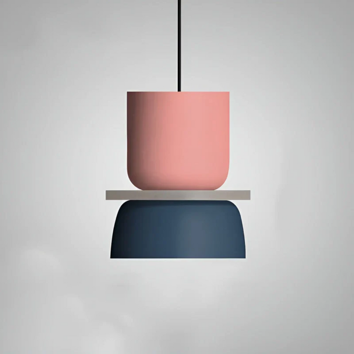 Farverig og trendy macaron LED-hængelampe - VividGlow