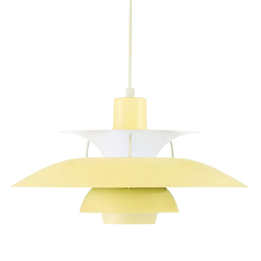 Farverig moderne jern-LED-pendel - ColorLuxe