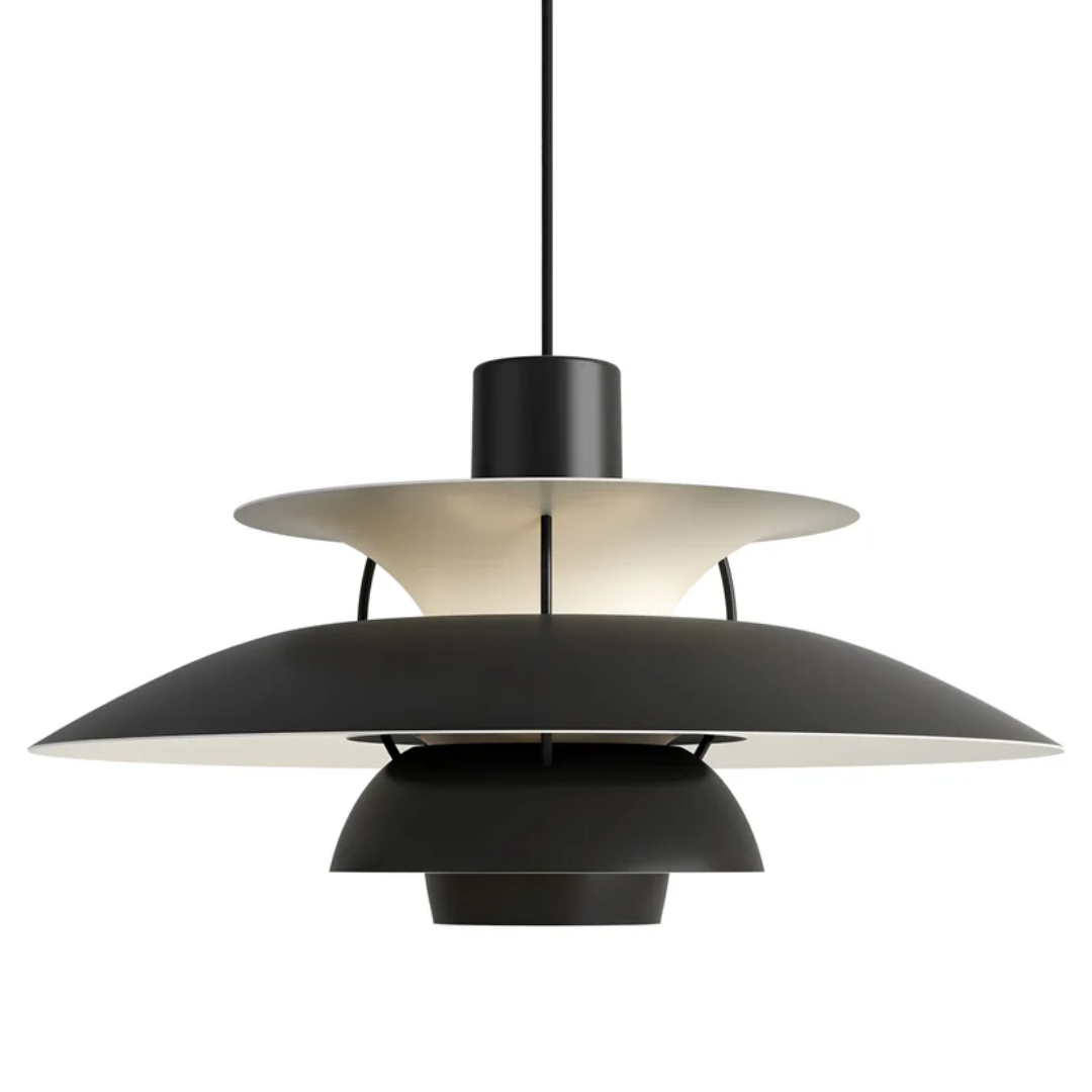 Farverig moderne jern-LED-pendel - ColorLuxe