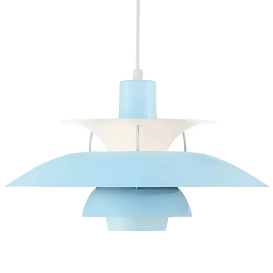 Farverig moderne jern-LED-pendel - ColorLuxe