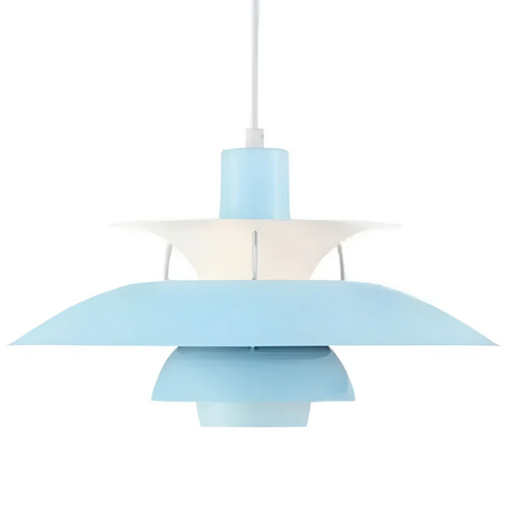 Farverig moderne jern-LED-pendel - ColorLuxe