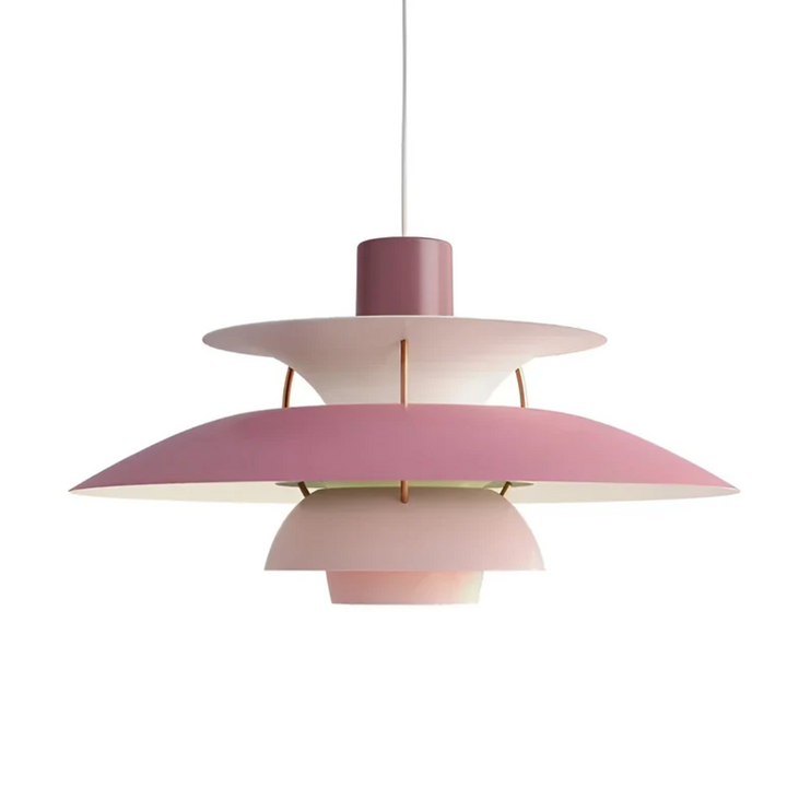 Farverig moderne jern-LED-pendel - ColorLuxe