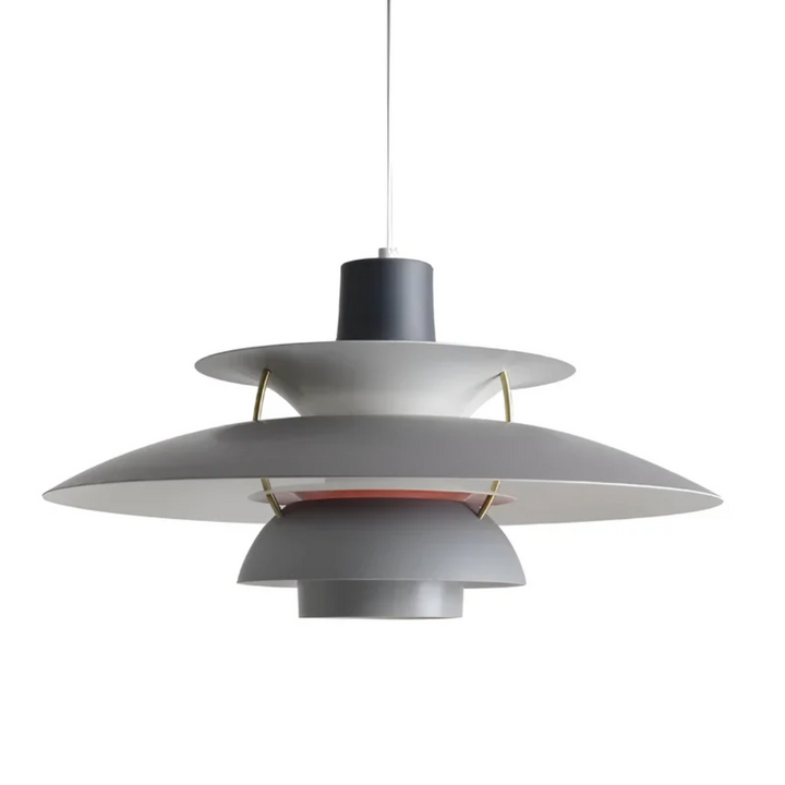 Farverig moderne jern-LED-pendel - ColorLuxe
