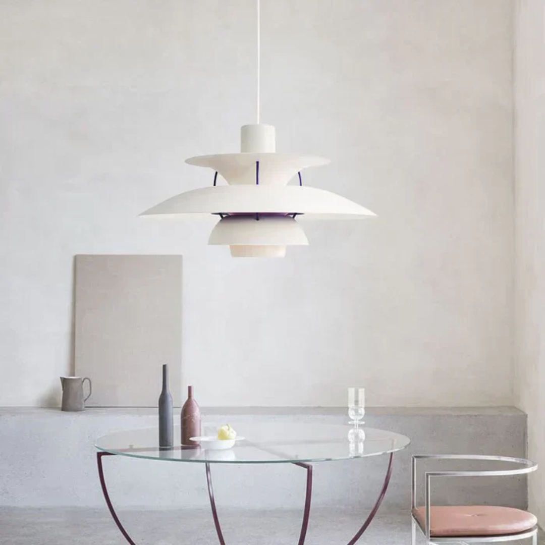Farverig moderne jern-LED-pendel - ColorLuxe