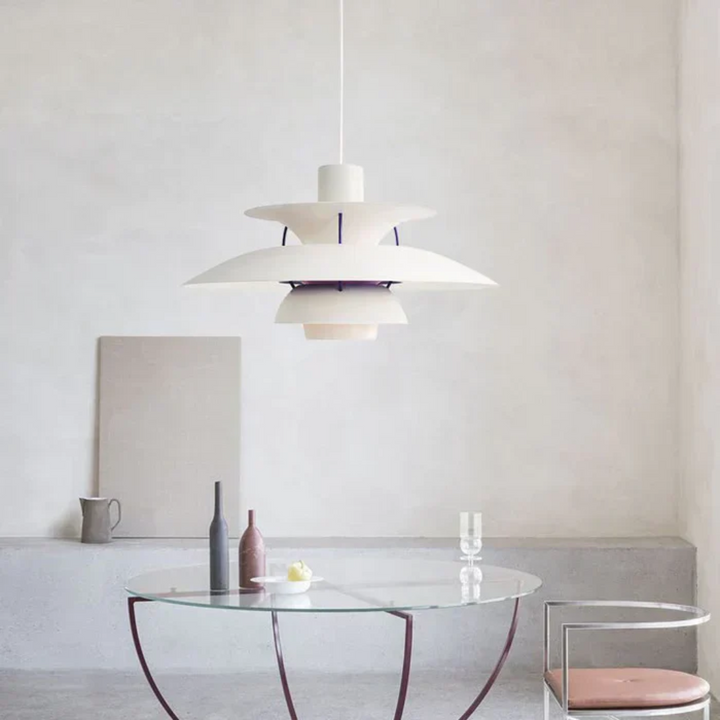 Farverig moderne jern-LED-pendel - ColorLuxe