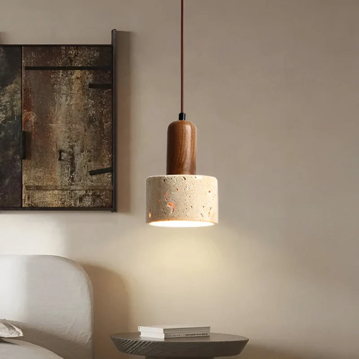 Japansk design Wabi-Sabi loftlampe - TranquilGlow
