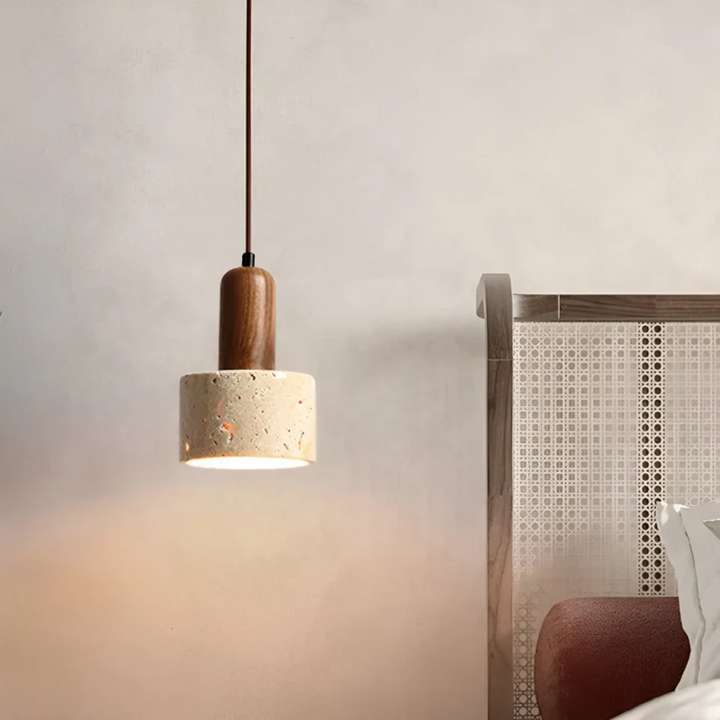 Japansk design Wabi-Sabi loftlampe - TranquilGlow