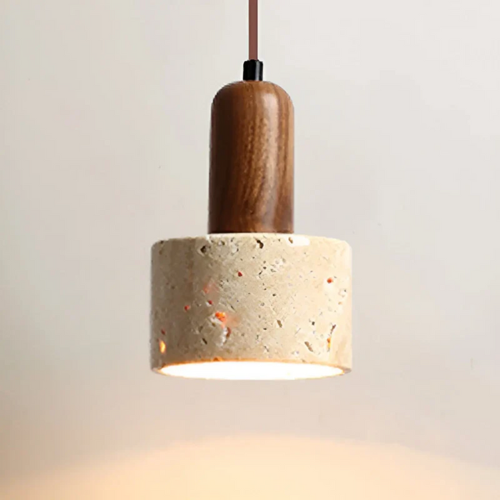 Japansk design Wabi-Sabi loftlampe - TranquilGlow
