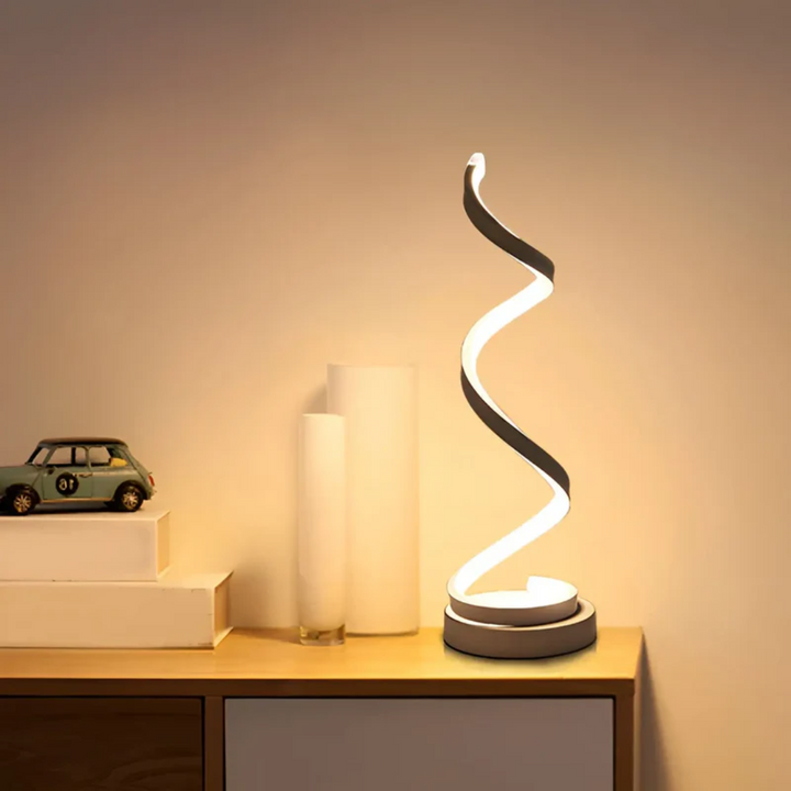 Dæmpbar moderne spirallampe - LumaSpiral