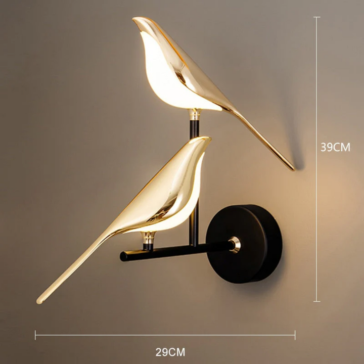 Roterende LED-væglampe - LuminaBird