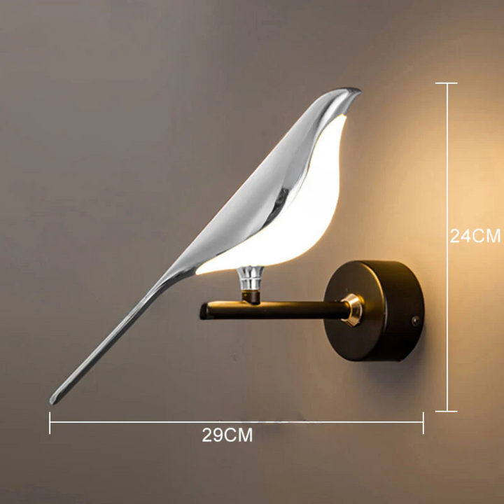Roterende LED-væglampe - LuminaBird