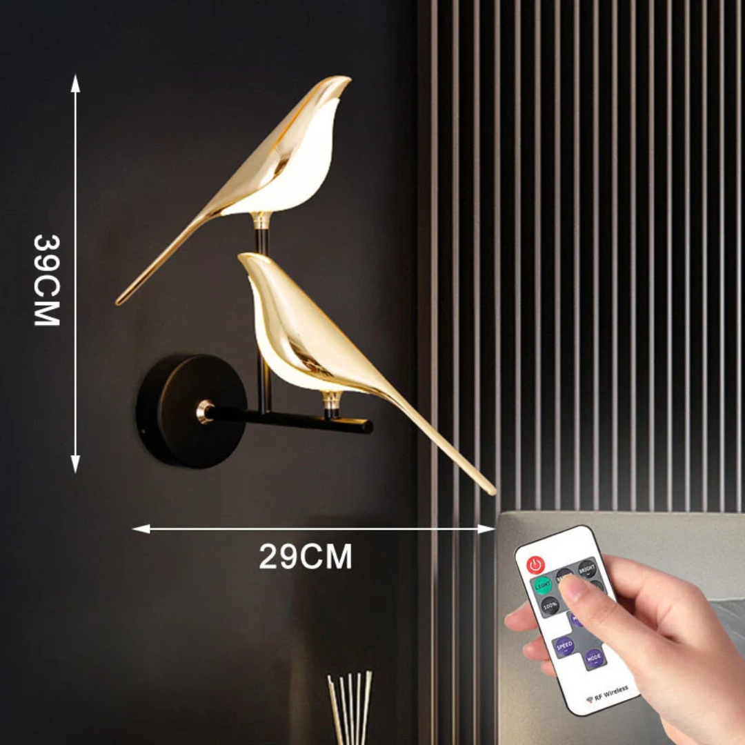 Roterende LED-væglampe - LuminaBird