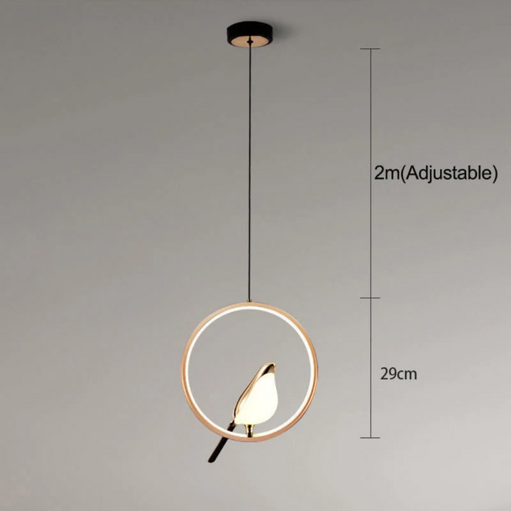 Roterende LED-væglampe - LuminaBird