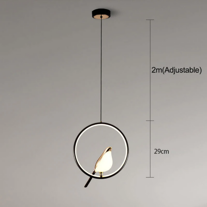 Roterende LED-væglampe - LuminaBird