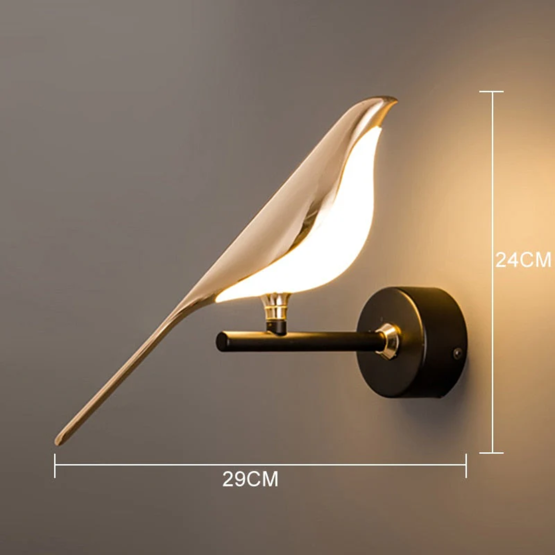 Roterende LED-væglampe - LuminaBird