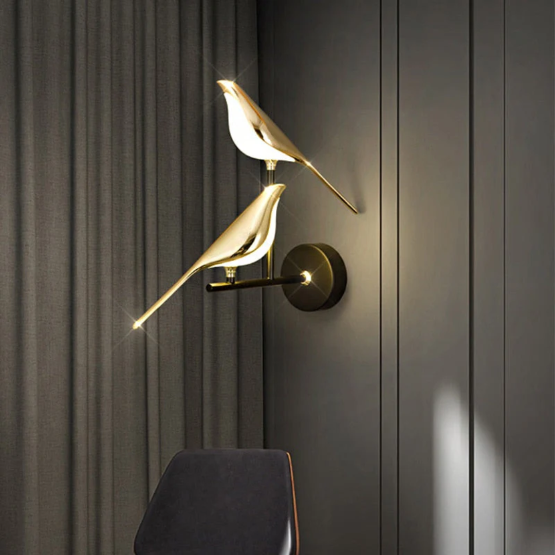Roterende LED-væglampe - LuminaBird