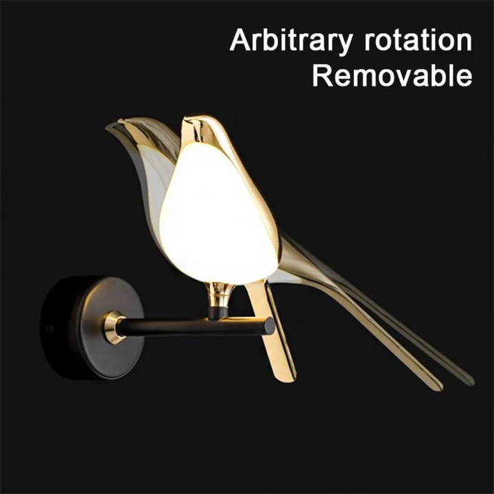 Roterende LED-væglampe - LuminaBird