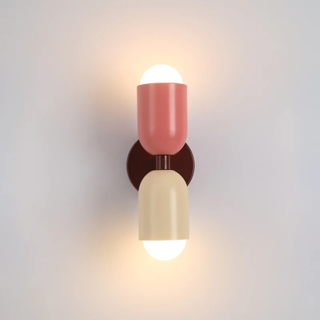 Design dobbeltsidet LED-væglampe - Colorwave