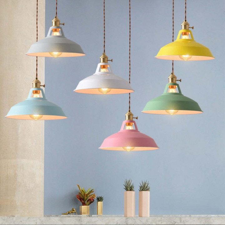 Moderne Farverig LED-hængelampe - ChromaLuxe