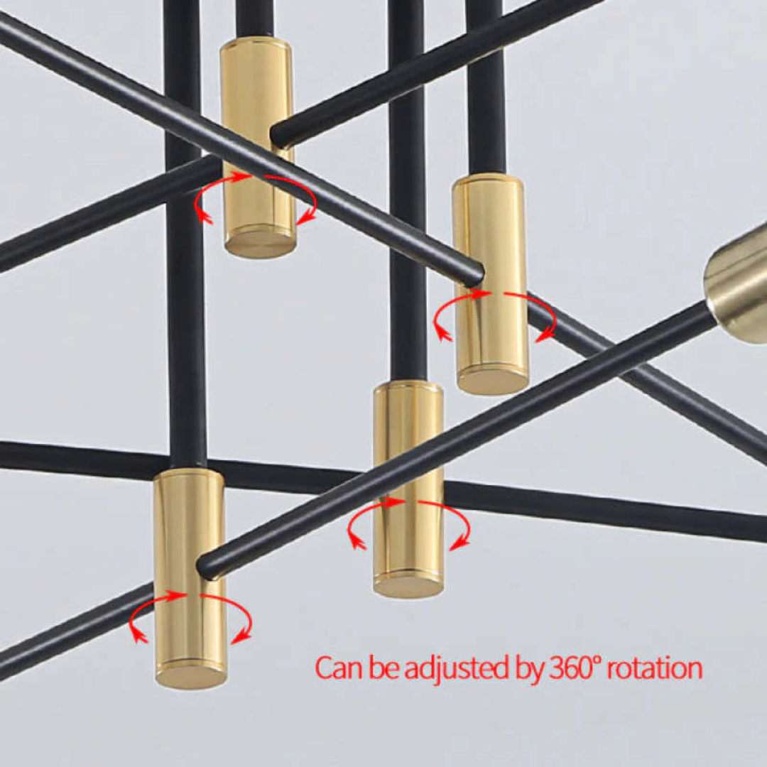 Moderne LED-loftlampe - Lumière Royale