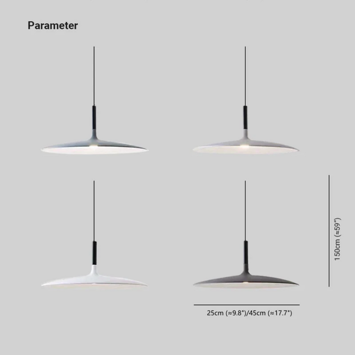 Moderne LED-hængelampe - AuraPan
