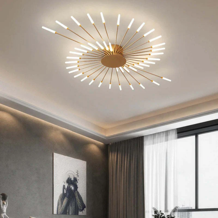 Moderne Stor LED-loftlampe - LumenMax