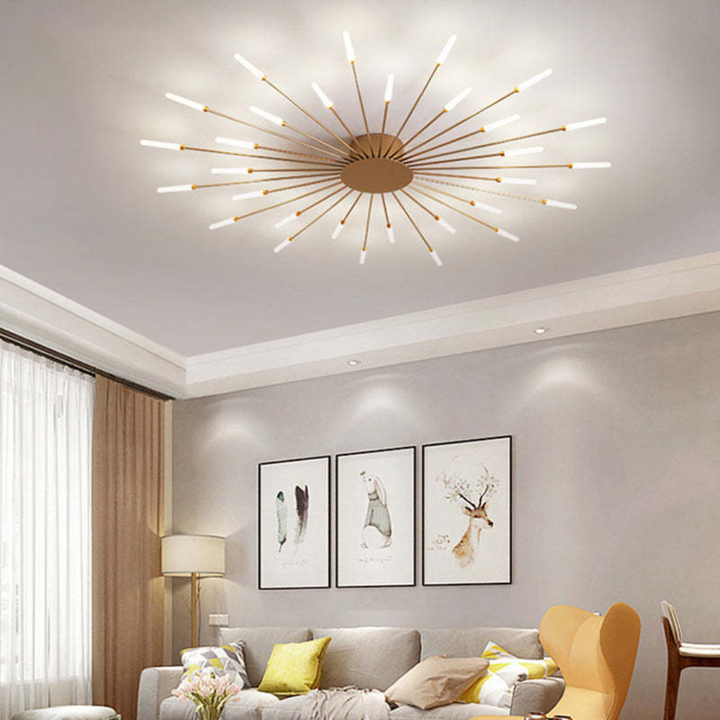 Moderne Stor LED-loftlampe - LumenMax