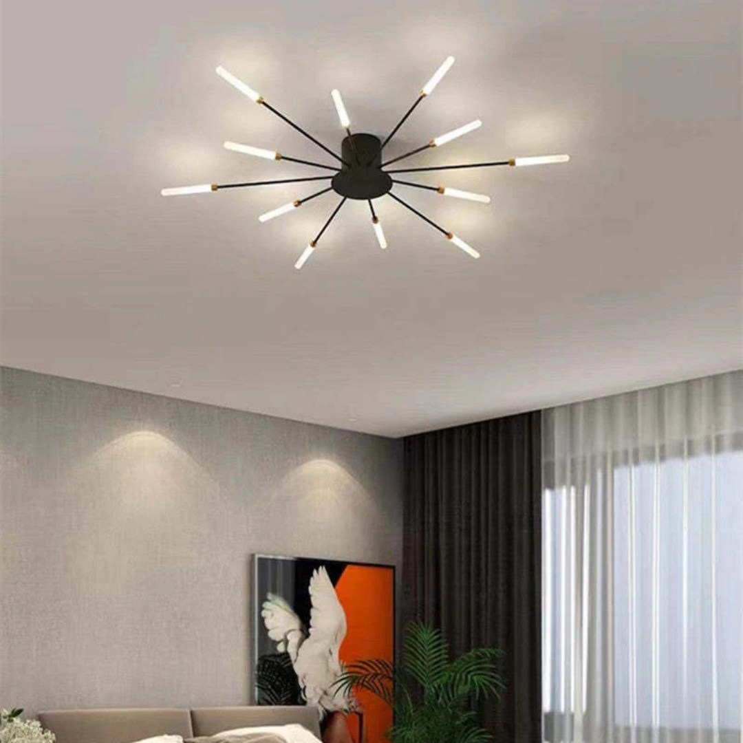 Moderne Stor LED-loftlampe - LumenMax