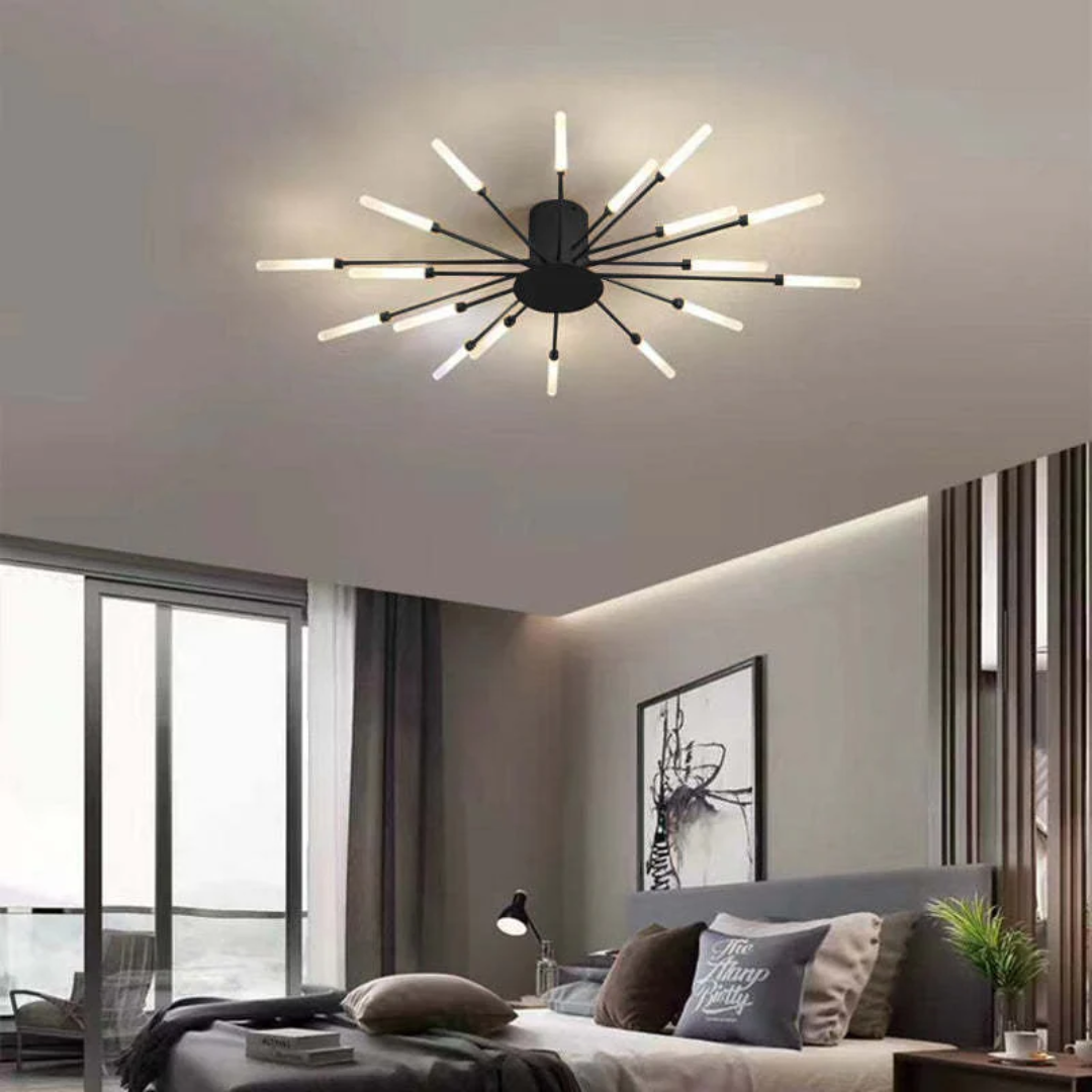 Moderne Stor LED-loftlampe - LumenMax