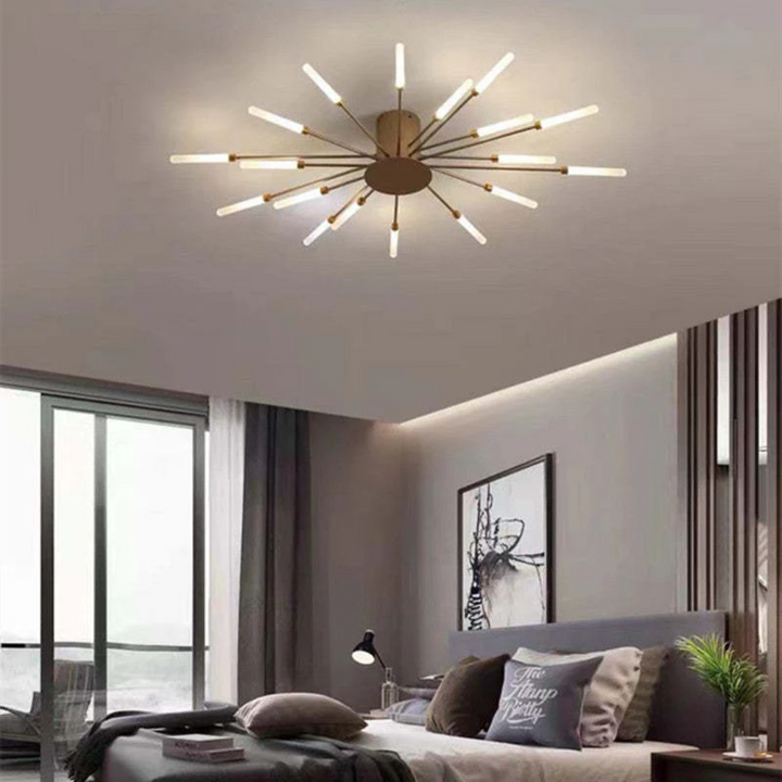 Moderne Stor LED-loftlampe - LumenMax