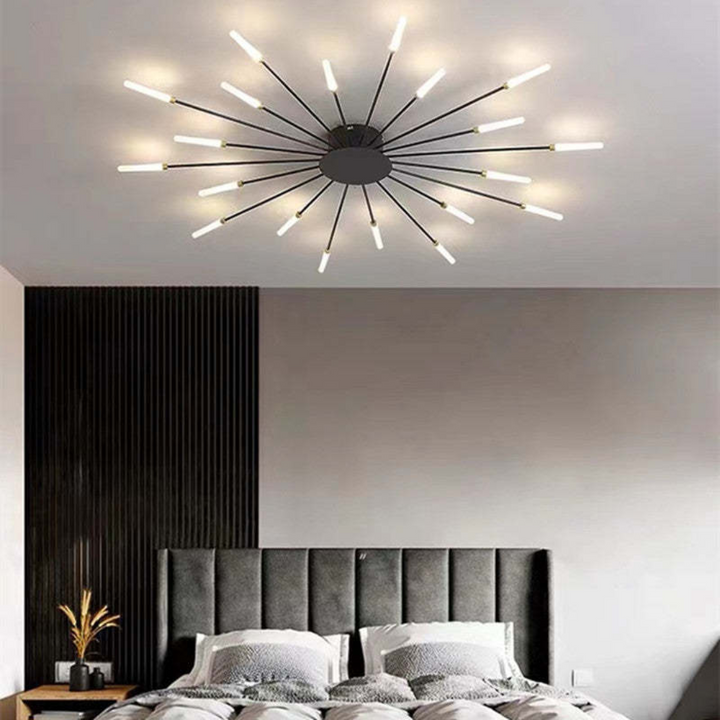 Moderne Stor LED-loftlampe - LumenMax