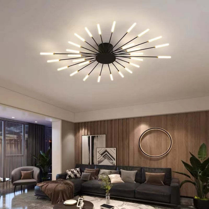 Moderne Stor LED-loftlampe - LumenMax