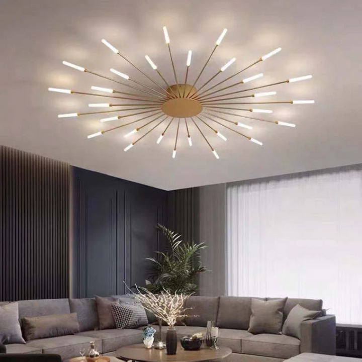 Moderne Stor LED-loftlampe - LumenMax