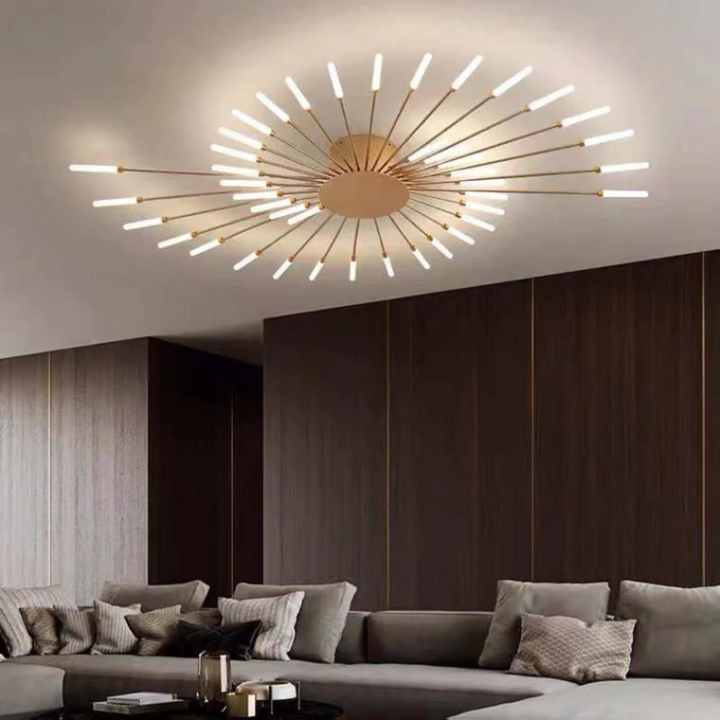 Moderne Stor LED-loftlampe - LumenMax